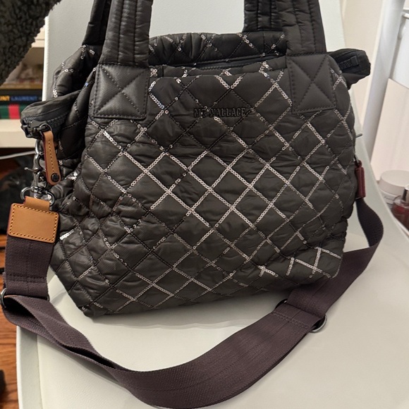 MZ Wallace Black Quilted Tote Bag - Picture 7 of 7